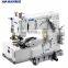 HM-1404PSF 4-needle Flat-bed sewing machine for shirt fronting