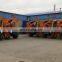 hydraulic six wheel  ramming piling and pile driver guardrail fixing machine ramming piling machine