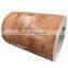 Printed PPGI wood grain steel coil with low price