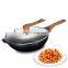 smart cook deep frying pan with glass cover