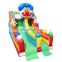 Colorful Commercial Inflatable Clown Slide Bouncer For Sale