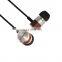 Hot selling  cheap 3.5mm  jack Wired In-ear wooden wired earphone manufactures