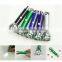 Customized made metal led keychain made in China