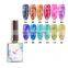 Queen Shining charming flower ink liquid Fast drying no uv lamp water color painting gel nail art polish private label