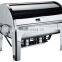 wholesale Oblong Roll Top Stainless Steel Buffet Chafing Dish
