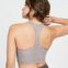 Ladies' santoni seamless knit quick dry & wicking tie dying high support sports bra .