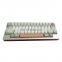 mechanical 60% CNC keyboard frosted PC sandblasted polycarbonate keyboard case