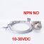 M30 15 мм чувствительный радиус DC10-30В 3-контактный NPN NO цилиндрический индуктивный датчик приближения