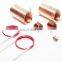 Copper high current air core bobbin coil