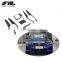 Сухоуглеродные накладки на консоль внутренних дверей (7 штук) для BMW 3 Series G20 2019 - 2020 годов