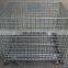 wire mesh pallet cage metal storage cage warehouse stillage pallet storage cage