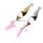 Lure artificial fishing tackle skirt spinner bait