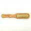 Wood Brush Hair Fast Hair Straightener Brush Natural Hair Brush