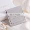 PandaSew 8x8cm Gray Microfiber Jewelry Packaging Bags Jewelry Pouch with Custom Logo
