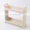 Amazon Hot Sale 3 Tier Slim Storage Rack With Wheel Heavy Duty 4 Layer Slide Out Removable Gap Storage Rack Wholesaler