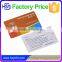 Factory  smart security management RFID customized thickness blank plastic card for RFID system