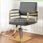 Adjustable Black Barber Chair Hydraulic Pump Salon Chairs And Furniture