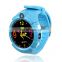Wearable devices round smart watch low budget gps watch tracker chip Real Time Tracking TFT mobile phone watch