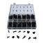 Auto parts hot sale best quality 240pcs Box clip 6.3-10 mm nylon bumper fastener rivet for Honda Toyota Nissan Mazda