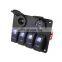Four Rocker Rocker Switch With Dual USB12-24V Female for RV Yacht and Car