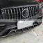 For Mercedes-Benz GLC SUV/COUPE X253 C253 Topcar Style Body Kit Carbon Fiber Front Lip Canard Rear Diffuser