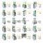 U aluminum fence channel glass railing for Swimming Pool or Stair Railings