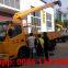 Dongfeng duolika LHD/RHD 3.2   tons telescopic crane boom mounted on truck for sale