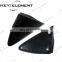 KEY ELEMENT Car Right Side Mirror Corner Cover Triangle Trim 60117-52070 for Toyota Yaris 2012-2014 Mirror Triangular Cover