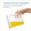 Wholesale 15Piece Airtight Stackable Plastic Storage Boxes Bins Dry Cereal Food Storage Containers Set