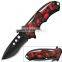 8.3 Inch aluminum handle stainless steel pocket hunting folding camping knife
