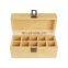 Bamboo Wooden Stash Box with Lock