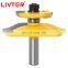 LIVTER Fillet Tenon + Side R Door Knife 1-2 handle Tungsten Carbide Wood Router Bit Set for WoodWorking