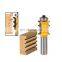 LIVTER Alloy Coated 5 Piece Set of Line Knife Shank Diameter 12.7mm for Door Cabinet Woodworking Tools Milling Cutter