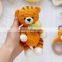 Handmade Knitted Set Crochet tiger mini Doll and Rattle Set Baby Gift Doll Kid's Toy Vietnam Supplier Cheap Wholesale