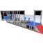 Colorful Elastic Bed Kids Indoor Trampoline Jumping Bed Ninja Course trampoline