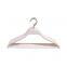 High quality clothing shop display white plastic pajamas hangers swivel durable non-slip rack
