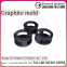 Graphite gas ducts for the photovoltaic industry