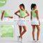 Ribbed Semi Fixed Cups Sports Bras Women Hot Sales High Impact Yoga Crop Tank Tops