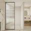 Modern Style Glass Shower Enclosure Interior Partition Tempered Glass for Bathroom