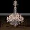 European crystal chandelier lighting candle glass arm crystal wedding chandelier decoration
