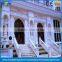 Wholesale Cheap White Marble Exterior Stairs & Handrail