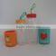 Easy to carry glass bottle with cloth sleeve