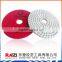 New 7 step wet polishing pads with round edge