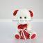 Plush Toy Christmas Bear Holdinng Candy Bag/Luck Soft Gift Toy Bear with Plush or Plastic Candy Bag /Stuffed Toy Bear in Clothes