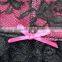 pink sexy lace lady skirt, black lace young girl skirt