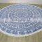Round Beach Towel with fringes