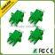 LC/APC to LC/APC Single mode Duplex SC Type Plastic Fiber Adapter