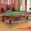 Tengbo Customized "The Emperor" style Solid wood carved pool billiards table