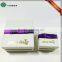 Cardboard Fashion Jewelry Box with bowknot and gold logo customized