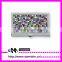 Bling aluminium card holder rainbow multi color